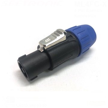 Seetronic ML4FC-X 4 Pin Spekon Konnektör