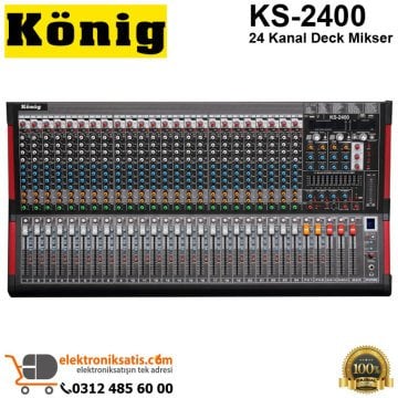 König KS-2400 24 Kanal Deck Mikser