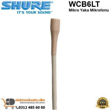Shure WCB6LT Mikro Yaka Mikrofonu
