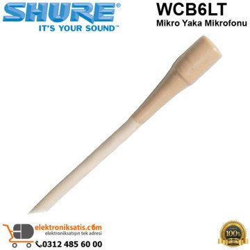 Shure WCB6LT Mikro Yaka Mikrofonu