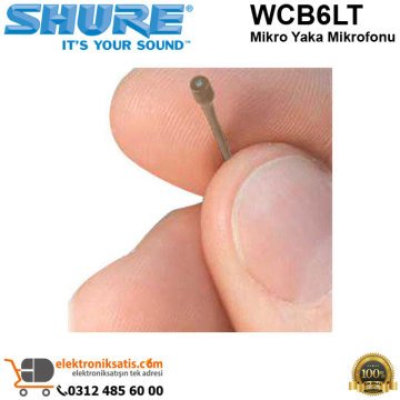 Shure WCB6LT Mikro Yaka Mikrofonu