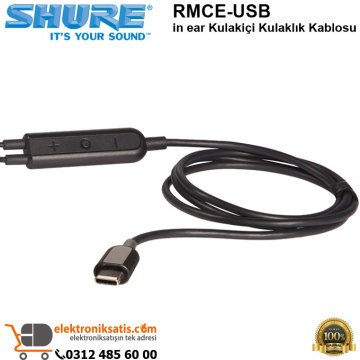 Shure RMCE-USB in ear Kulaklık Kablosu