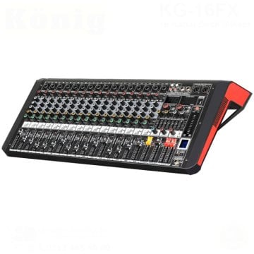König KG-16FX 16 Kanal Deck Mikser