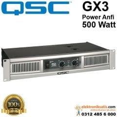 QSC GX3 Profesyonel Power Anfi 500 Watt