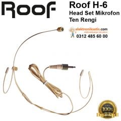 Roof H-11 Head Set Mikrofon Ten Rengi
