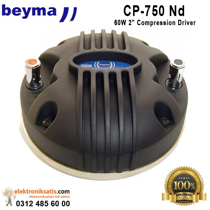 Beyma CP-750 Nd 60 Watt 2'' (5cm) Compression Driver