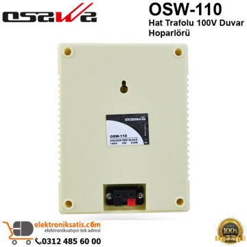 Osawa OSW-110 Hat Trafolu 100V Duvar Hoparlörü