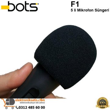 BOTS F1 5 li Mikrofon Süngeri