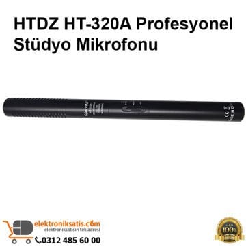 HTDZ HT-320A Süper Kondenser Shotgun Mikrofon