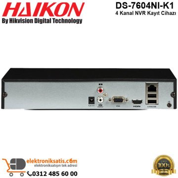 Haikon DS-7604NI-K1 4 Kanal NVR Kayıt Cihazı