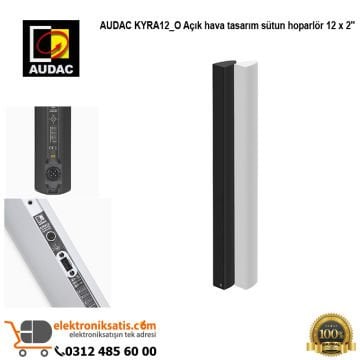 AUDAC KYRA12_O Açık hava tasarım sütun hoparlör 12 x 2''