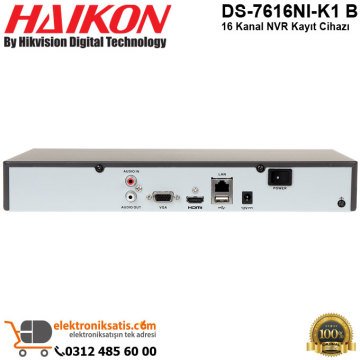 Haikon DS-7616NI-K1 B 16 Kanal NVR Kayıt Cihazı
