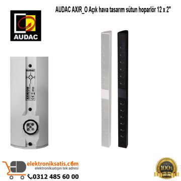 AUDAC AXIR_O Açık hava tasarım sütun hoparlör 12 x 2''