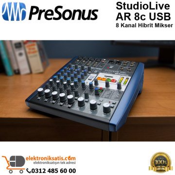PRESONUS StudioLive AR 8c USB 8 Kanal Hibrit Mikser