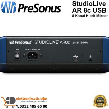 PRESONUS StudioLive AR 8c USB 8 Kanal Hibrit Mikser