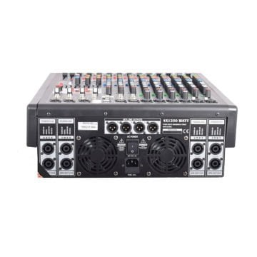 DDS DPX-PRO12 12 Kanal USB 4x1250 Watt Power Mikser