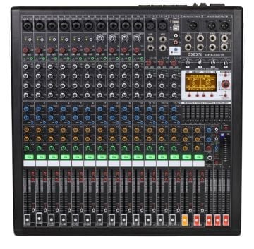 DDS DPX-PRO16 16 Kanal USB 4x1250 Watt 16 Kanal Power Mikser
