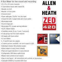 Allen Heath ZED 420 USB Ses Mikseri