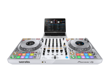 Pıoneer DJ DDJ-1000SRT-W Serato DJ Pro için 4 kanallı performans DJ kontrolörü