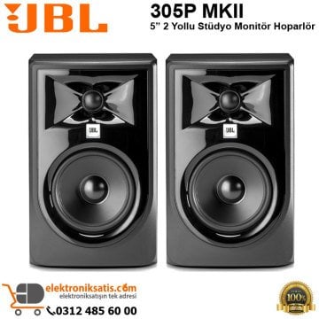 JBL 305P MKII Stüdyo Monitör Hoparlör Çift