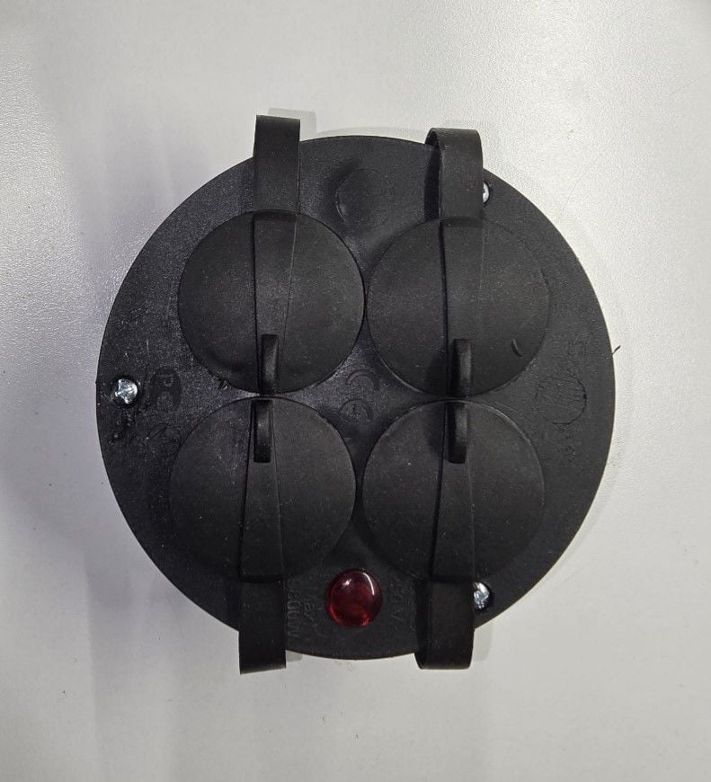 Kablo Taşıyıcılar İçin 1/16A 220V 4'lü Priz