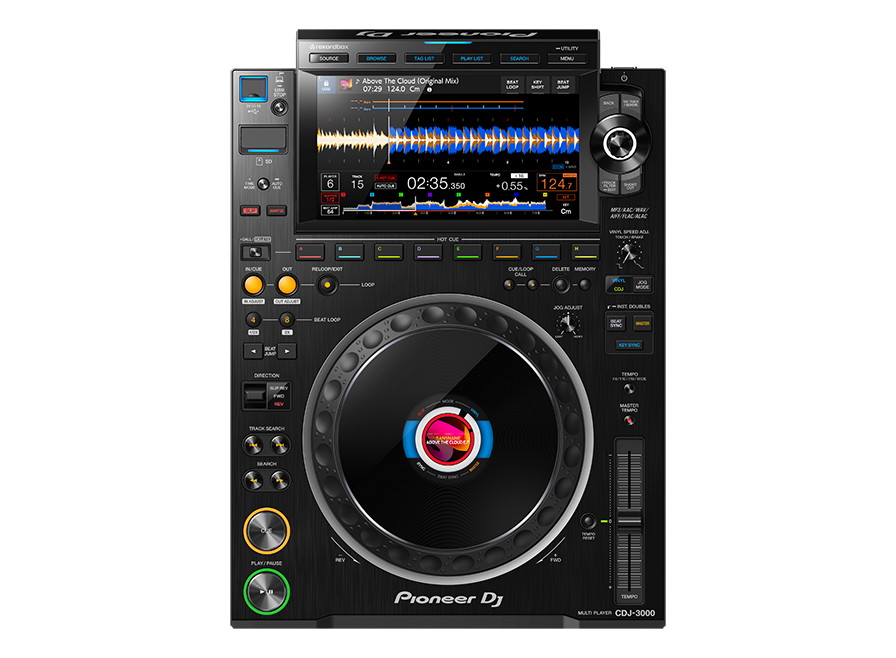 Pıoneer DJ CDJ-3000 Profesyonel DJ çoklu oynatıcı (Siyah)
