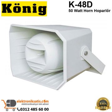 König K-48D 50 Watt Horn Hoparlör