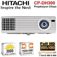 Hitachi CP-DH300 Full HD 3000 Ansi Lümen Projeksiyon Cihazı