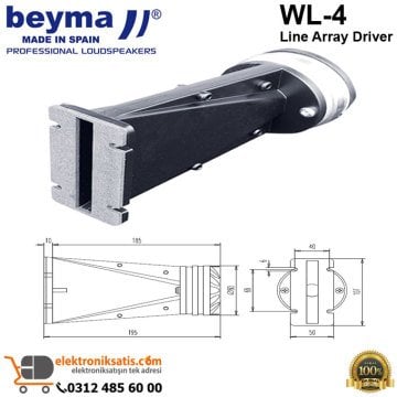 Beyma WL-4 Line Array Driver