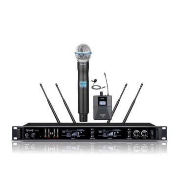 ROOF R-212 EY UHF Telsiz 1el+1 Yaka Mikrofon
