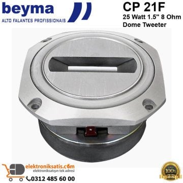 Beyma CP 21F 25 Watt 1.5'' 8 Ohm Dome Tweeter