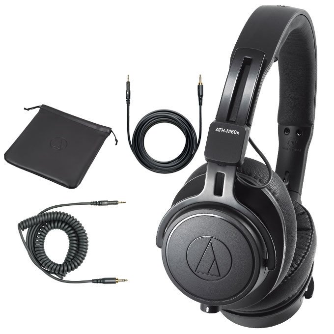 audio−technica ATH-M60X BLACK Audio Technica ATH-M60X Monitör Kulaklık