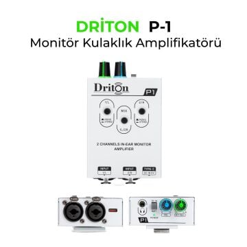 Driton P1 Monitör Kulaklık Amplifikatörü in-ear