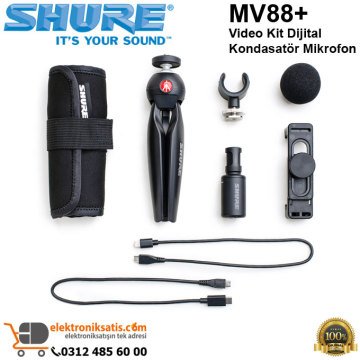 Shure MV88+ Video Kit Dijital Kondasatör Mikrofon