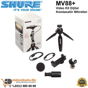 Shure MV88+ Video Kit Dijital Kondasatör Mikrofon