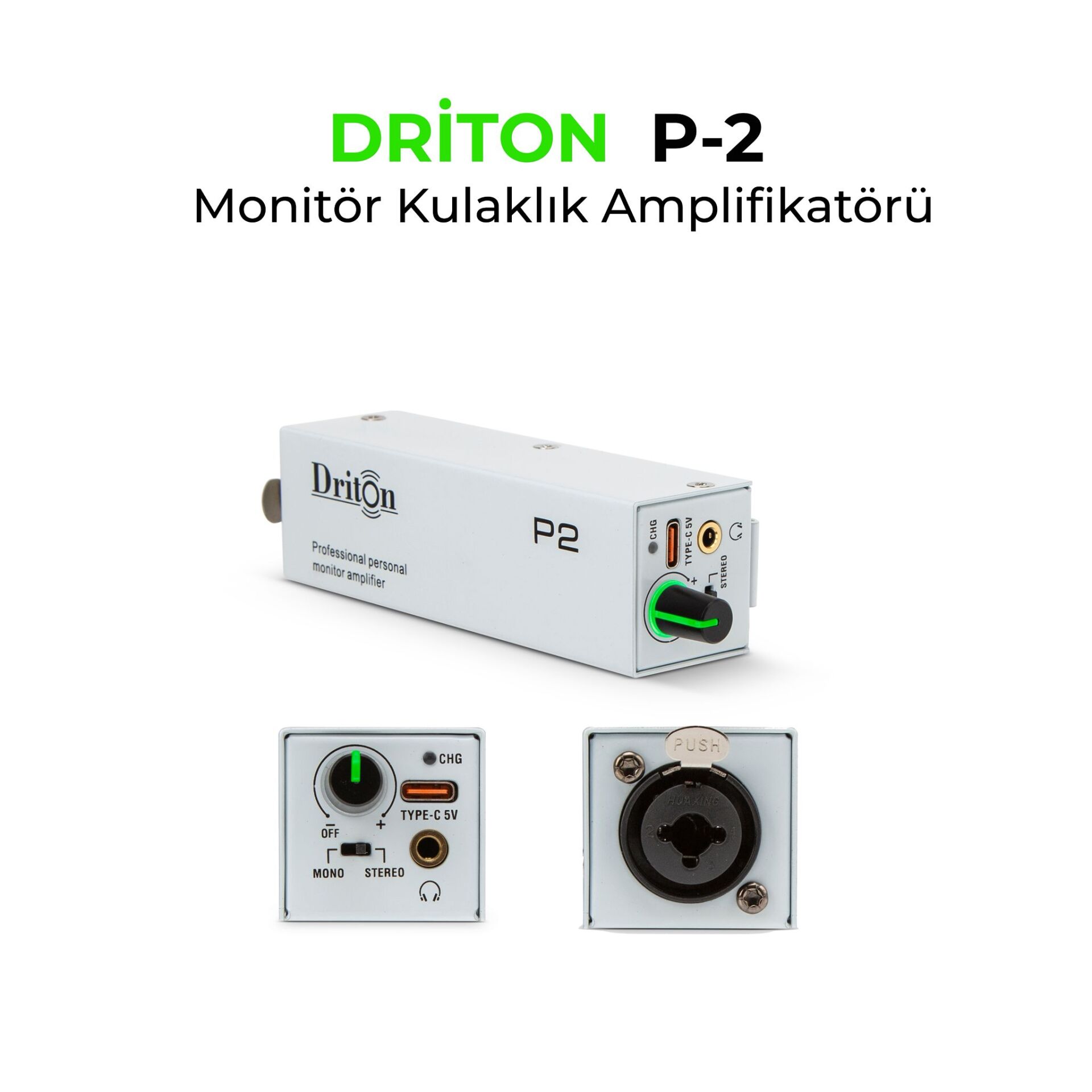 Driton P2 Professyonel Monitör Kulaklık Amplifikatörü in-ear