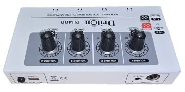Driton PH400 4 Kanal Stereo Kulaklık Amplifikatörü