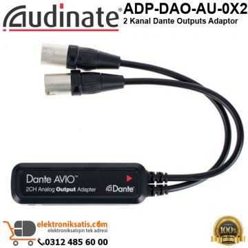 Audinate ADP-DAO-AU-0X2 2 Kanal Dante Outputs Adaptor