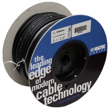 Klotz MY206SW 2x0,22mm² Mikrofon Kablosu (Siyah)