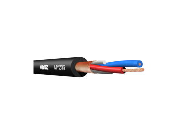 Klotz MY206SW 2x0,22mm² Mikrofon Kablosu (Siyah)