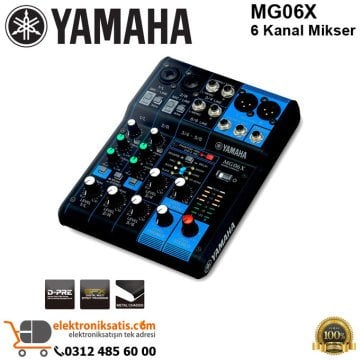Yamaha MG06X 6 Kanal Mikser
