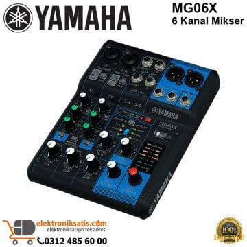 Yamaha MG06X 6 Kanal Mikser