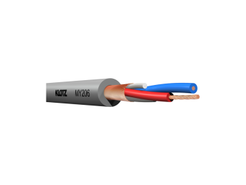 Klotz MY206GR 2x0,22mm² Mikrofon Kablosu (Gri)