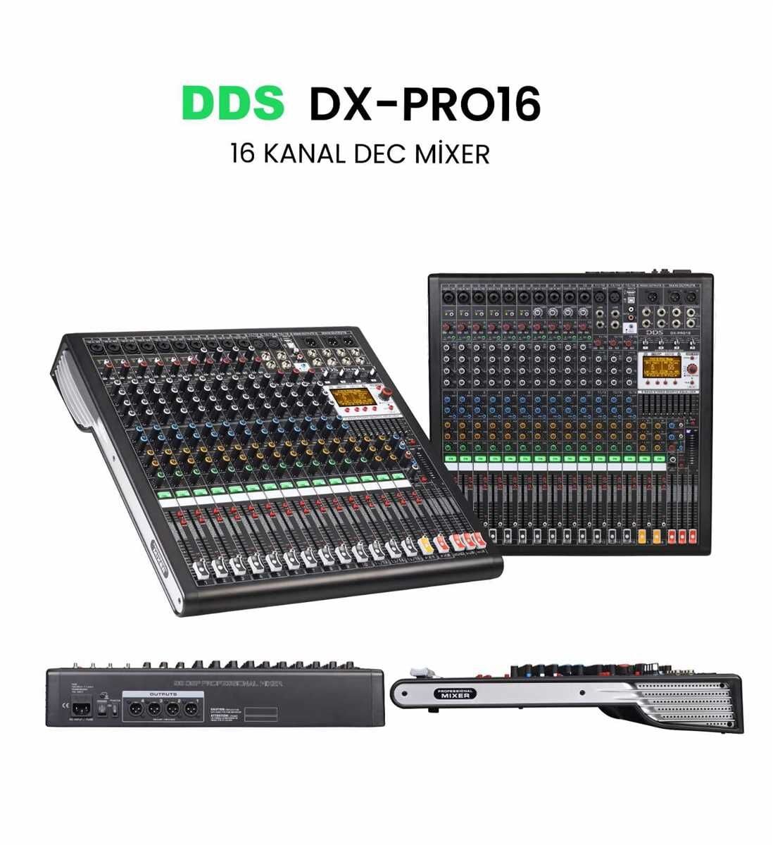 DDS DX PRO 16 16 KANALLI FX DECK MİKSER