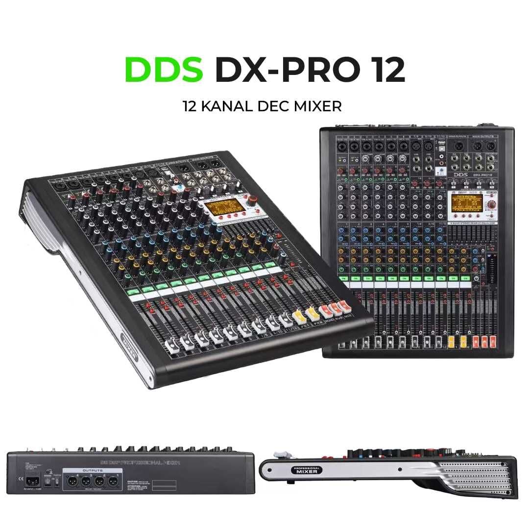 DDS DX PRO 12 12 KANALLI FX DECK MİKSER