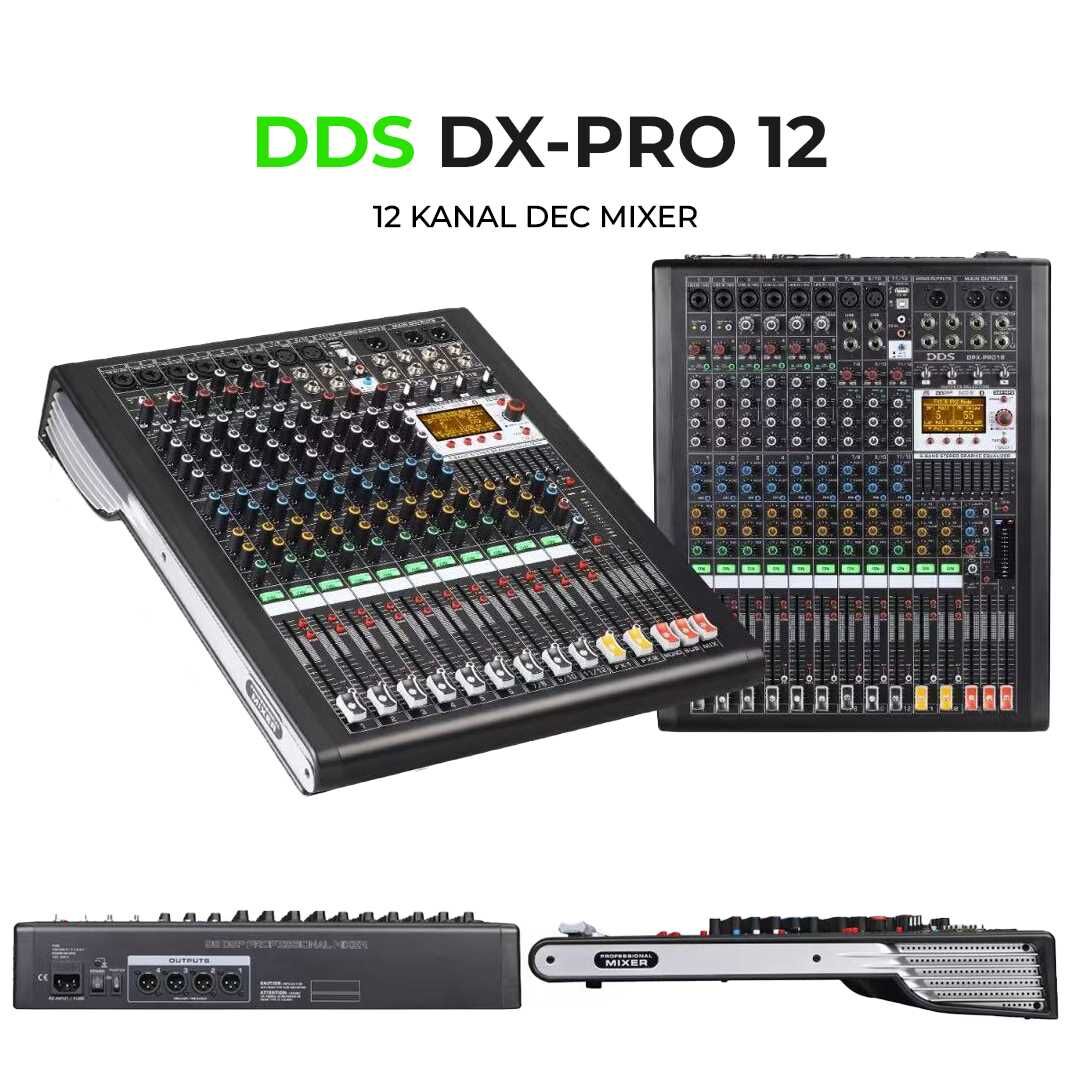 DDS DX PRO 12 12 KANALLI FX DECK MİKSER