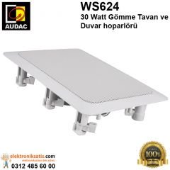 AUDAC WS624 30 Watt Gömme Tavan ve Duvar hoparlörü