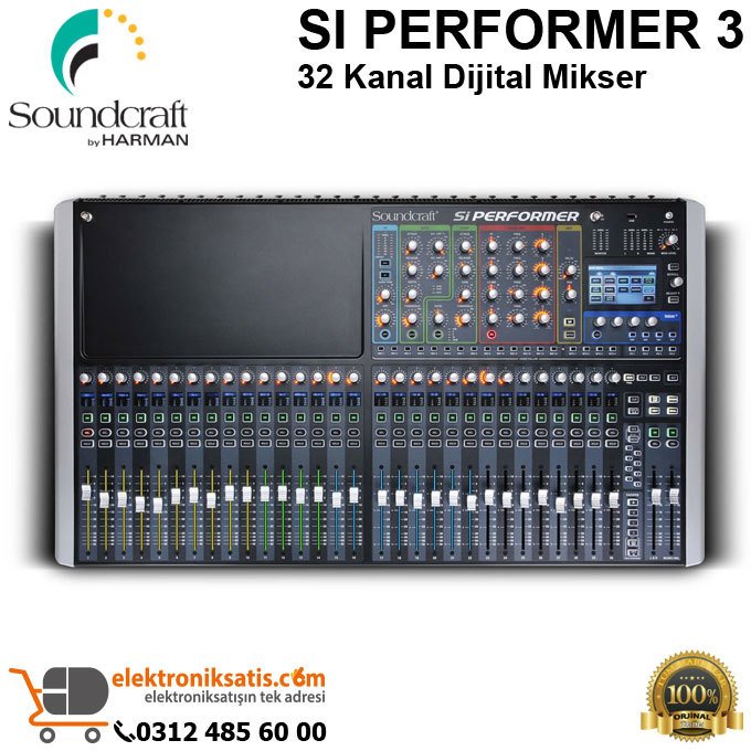 Soundcraft SI PERFORMER 3 32 Kanal Dijital Mikser
