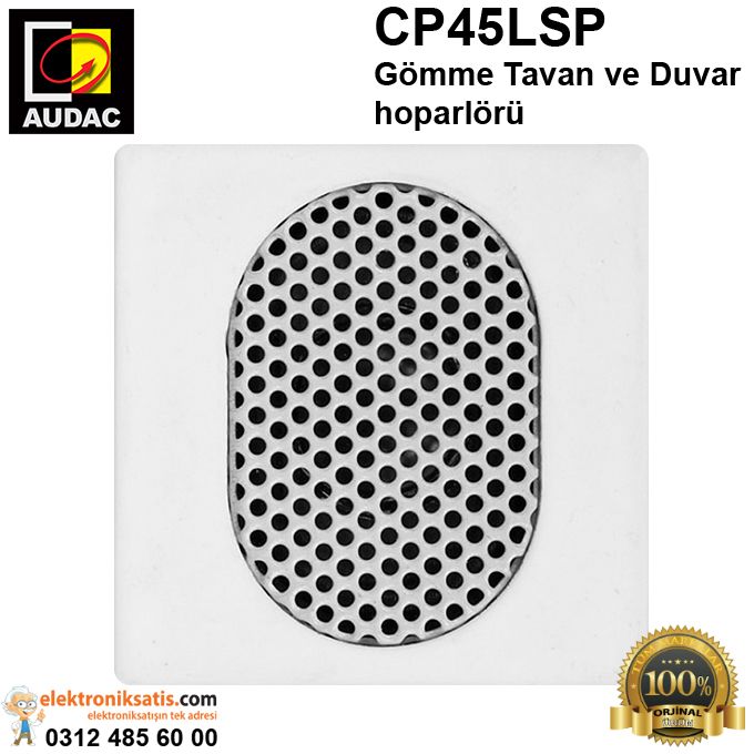 AUDAC CP45LSP Gömme Tavan ve Duvar hoparlörü Beyaz
