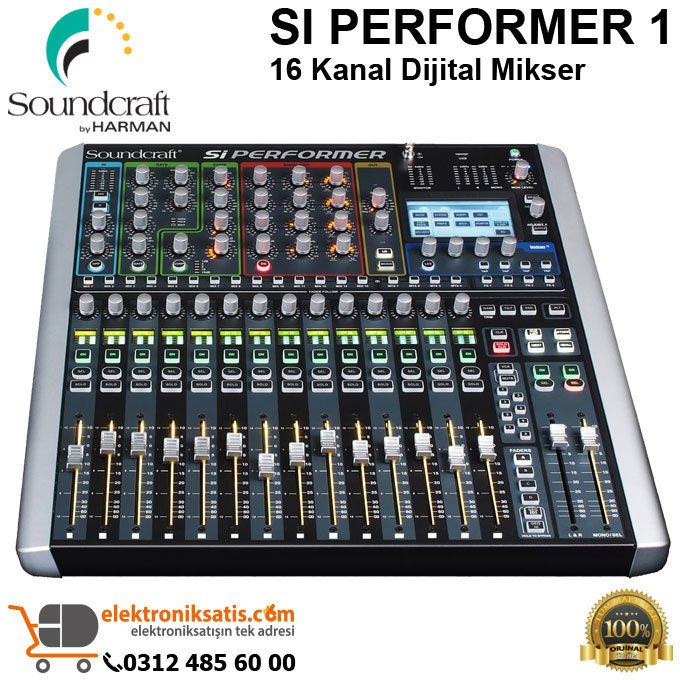 Soundcraft SI PERFORMER 1 16 Kanal Dijital Mikser